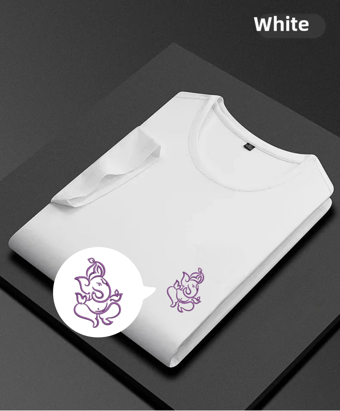 Echo of Devotion – Lord Ganesha Tee