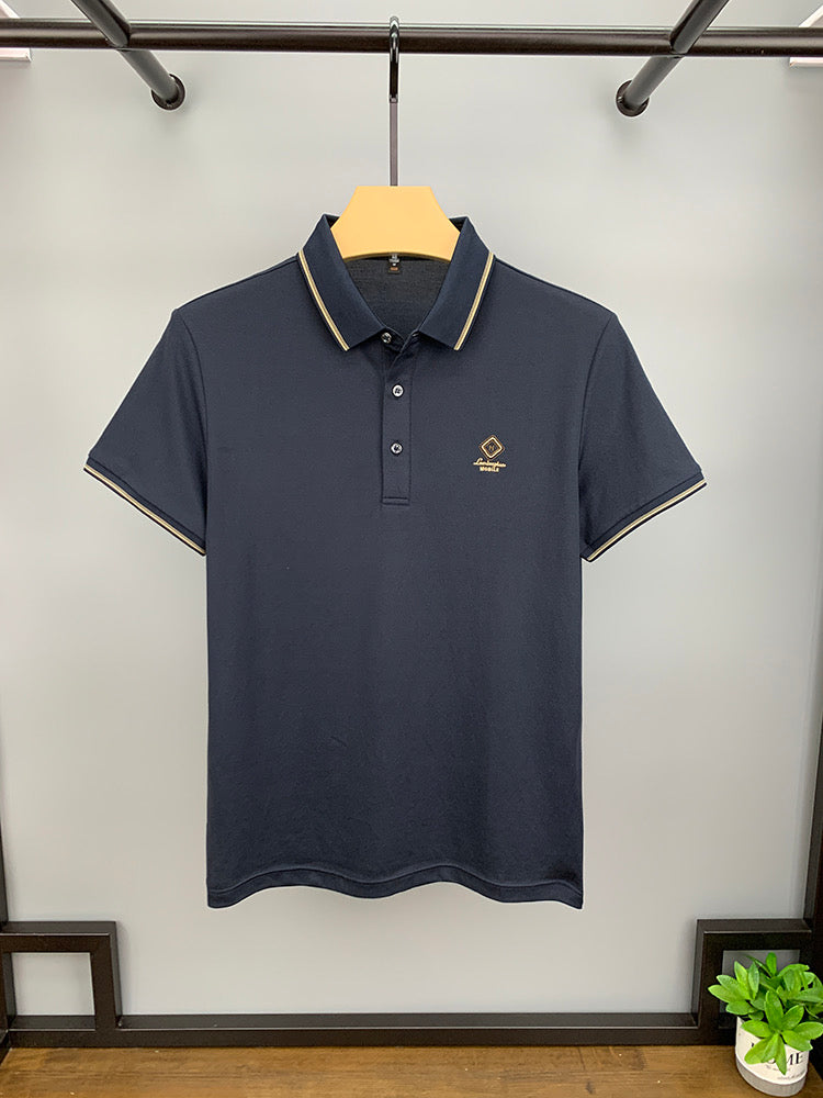Stylish Men's Polo Shirt with Premium Embroidery