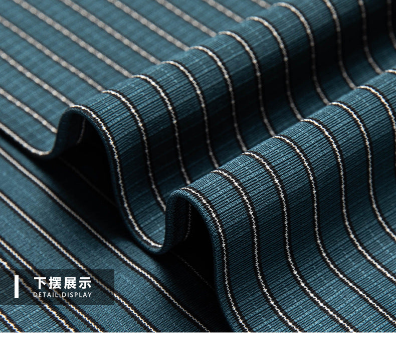 Imported Trendy Stripe Short Sleeve Men's Polo T Shirt For Daily Wear