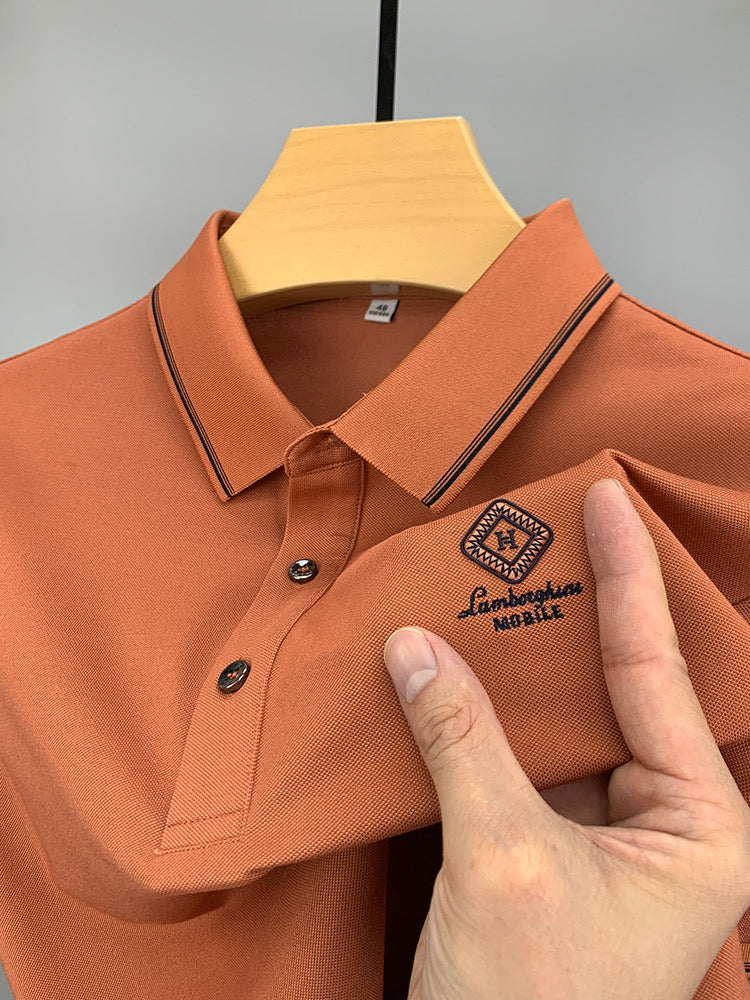 Stylish Men's Polo Shirt with Premium Embroidery