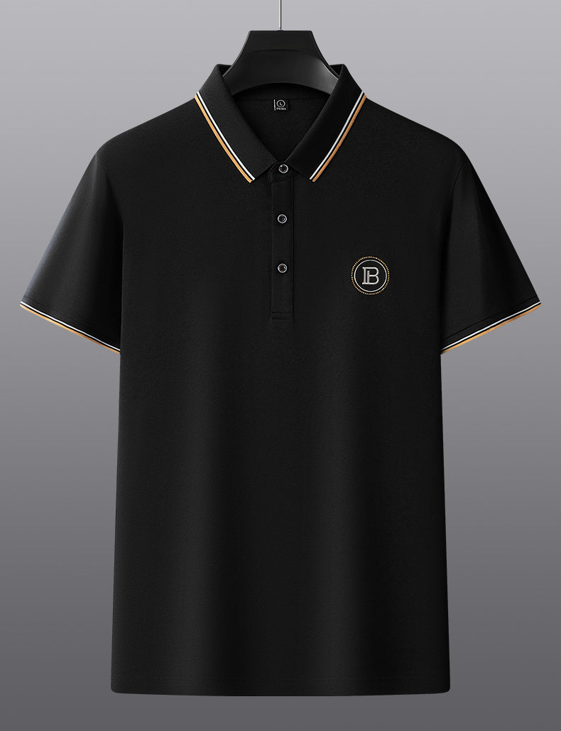 Trendy Polo Tshirt with Eye-Catching Embroidery Work